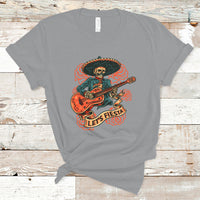 Cinco De Mayo T Shirt Happy Cinco De Mayo Skeleton With Guitar Let's Fiesta - Wonder Print Shop