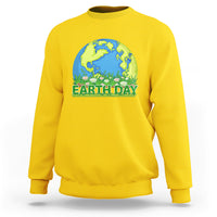 Earth Day Sweatshirt Earth Day Birthday Every Day Recycle Reuse Renew Rethink - Wonder Print Shop