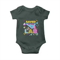 Lab Week Baby Onesie Saved By The Lab Retro Medical Laboratory Tech