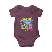 Lab Week Baby Onesie Saved By The Lab Retro Medical Laboratory Tech