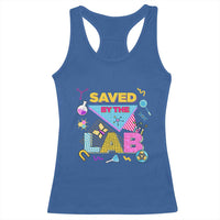 Lab Week Racerback Tank Top Saved By The Lab Retro Medical Laboratory Tech