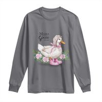 Mama Goose Est 2025 Long Sleeve Shirt Vintage New Mom Mothers Day