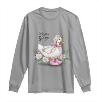 Mama Goose Est 2025 Long Sleeve Shirt Vintage New Mom Mothers Day