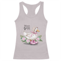 Mama Goose Est 2025 Racerback Tank Top Vintage New Mom Mothers Day
