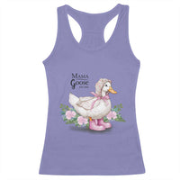 Mama Goose Est 2025 Racerback Tank Top Vintage New Mom Mothers Day