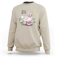 Mama Goose Est 2025 Sweatshirt Vintage New Mom Mothers Day