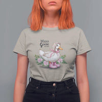 Mama Goose Est 2025 T Shirt For Women Vintage New Mom Mothers Day