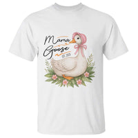 Mama Goose Est 2025 T Shirt Retro New Mom Mothers Day
