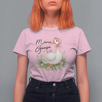 Mama Goose Est 2025 T Shirt For Women Retro New Mom Mothers Day