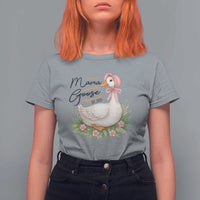 Mama Goose Est 2025 T Shirt For Women Retro New Mom Mothers Day