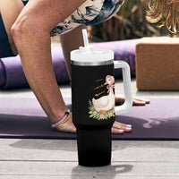 Mama Goose Est 2025 Tumbler With Handle Retro New Mom Mothers Day