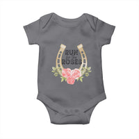 Ky Derby Horse Racing Baby Onesie Horses and Roses