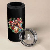 Ky Derby Day Party 4 in 1 Can Cooler Tumbler Mint Juleps and Roses Horse Racing