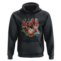 Ky Derby Day Party Hoodie Mint Juleps and Roses Horse Racing