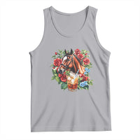 Ky Derby Day Party Tank Top Mint Juleps and Roses Horse Racing