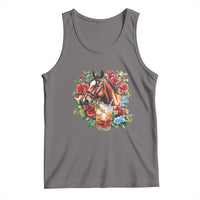 Ky Derby Day Party Tank Top Mint Juleps and Roses Horse Racing