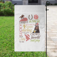Talk Derby To Me Garden Flag Horse Riders Ky Racing Day