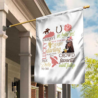 Talk Derby To Me Garden Flag Horse Riders Ky Racing Day