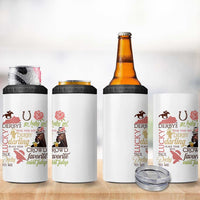 Talk Derby To Me 4 in 1 Can Cooler Tumbler Horse Riders Ky Racing Day