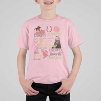 Talk Derby To Me T Shirt For Kid Horse Riders Ky Racing Day