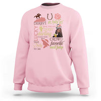 Talk Derby To Me Sweatshirt Horse Riders Ky Racing Day