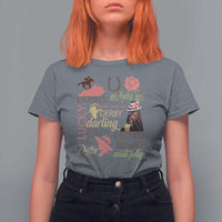 Talk Derby To Me T Shirt For Women Horse Riders Ky Racing Day