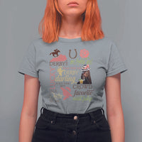 Talk Derby To Me T Shirt For Women Horse Riders Ky Racing Day