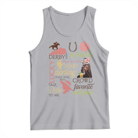 Talk Derby To Me Tank Top Horse Riders Ky Racing Day