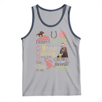 Talk Derby To Me Tank Top Horse Riders Ky Racing Day