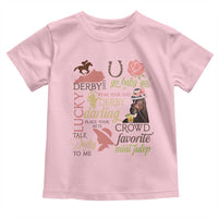 Talk Derby To Me Toddler T Shirt Horse Riders Ky Racing Day