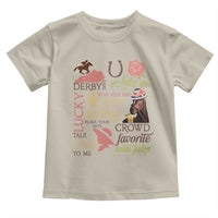 Talk Derby To Me Toddler T Shirt Horse Riders Ky Racing Day