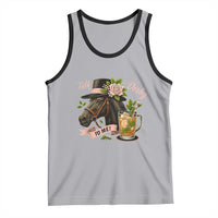 Talk Derby To Me Tank Top Ky Horse Racing Mint Julep and Roses