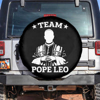 Team Pope Leo XIV Spare Tire Cover Vintage Catholic Faith Historical Religious Support