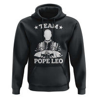 Team Pope Leo XIV Hoodie Vintage Catholic Faith Historical Religious Support