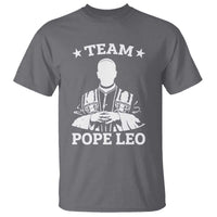 Team Pope Leo XIV T Shirt Vintage Catholic Faith Historical Religious Support
