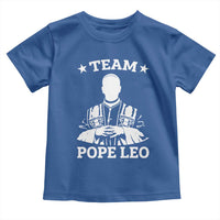 Team Pope Leo XIV Toddler T Shirt Vintage Catholic Faith Historical Religious Support