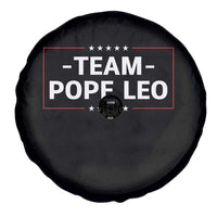 Team Pope Leo XIV Spare Tire Cover Catholic Pride Religious Faith Solidarity