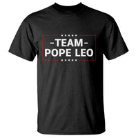 Team Pope Leo XIV T Shirt Catholic Pride Religious Faith Solidarity