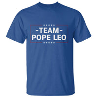 Team Pope Leo XIV T Shirt Catholic Pride Religious Faith Solidarity