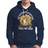 Camping Dad Hoodie My Favorite Camping Buddies Call Me Dad Vintage Fathers Day - Wonder Print Shop