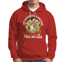 Camping Dad Hoodie My Favorite Camping Buddies Call Me Dad Vintage Fathers Day - Wonder Print Shop