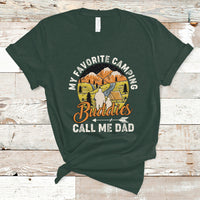 Camping Dad T Shirt My Favorite Camping Buddies Call Me Dad Vintage Fathers Day - Wonder Print Shop