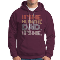 Funny Dad Hoodie Mens Fathers Day Its Me Hi I'm The Dad Its Me - Wonder Print Shop