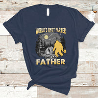 Funny Farter T Shirt Funny Father's Day World's Best Farter I Mean Father Bigfoot - Wonder Print Shop