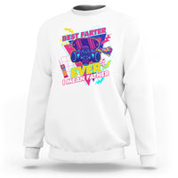Funny Farter Sweatshirt Funny Best Farter Ever I Mean Father Gas Mask Retro 70s 80s - Wonder Print Shop