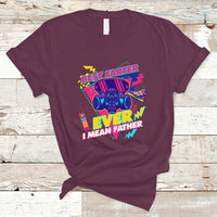Funny Farter T Shirt Funny Best Farter Ever I Mean Father Gas Mask Retro 70s 80s - Wonder Print Shop