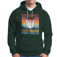 Dad Joke Hoodie Dad Jokes I Think You Mean Rad Jokes Father's Day Vintage - Wonder Print Shop