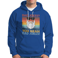 Dad Joke Hoodie Dad Jokes I Think You Mean Rad Jokes Father's Day Vintage - Wonder Print Shop