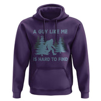 Funny Bigfoot Sasquatch Hoodie A Guy Like Me Is Hard To Find Forest Silhouette - Wonder Print Shop