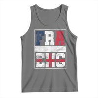 FRA ENG France England Flag Graphic Tank Top French English Country Pride